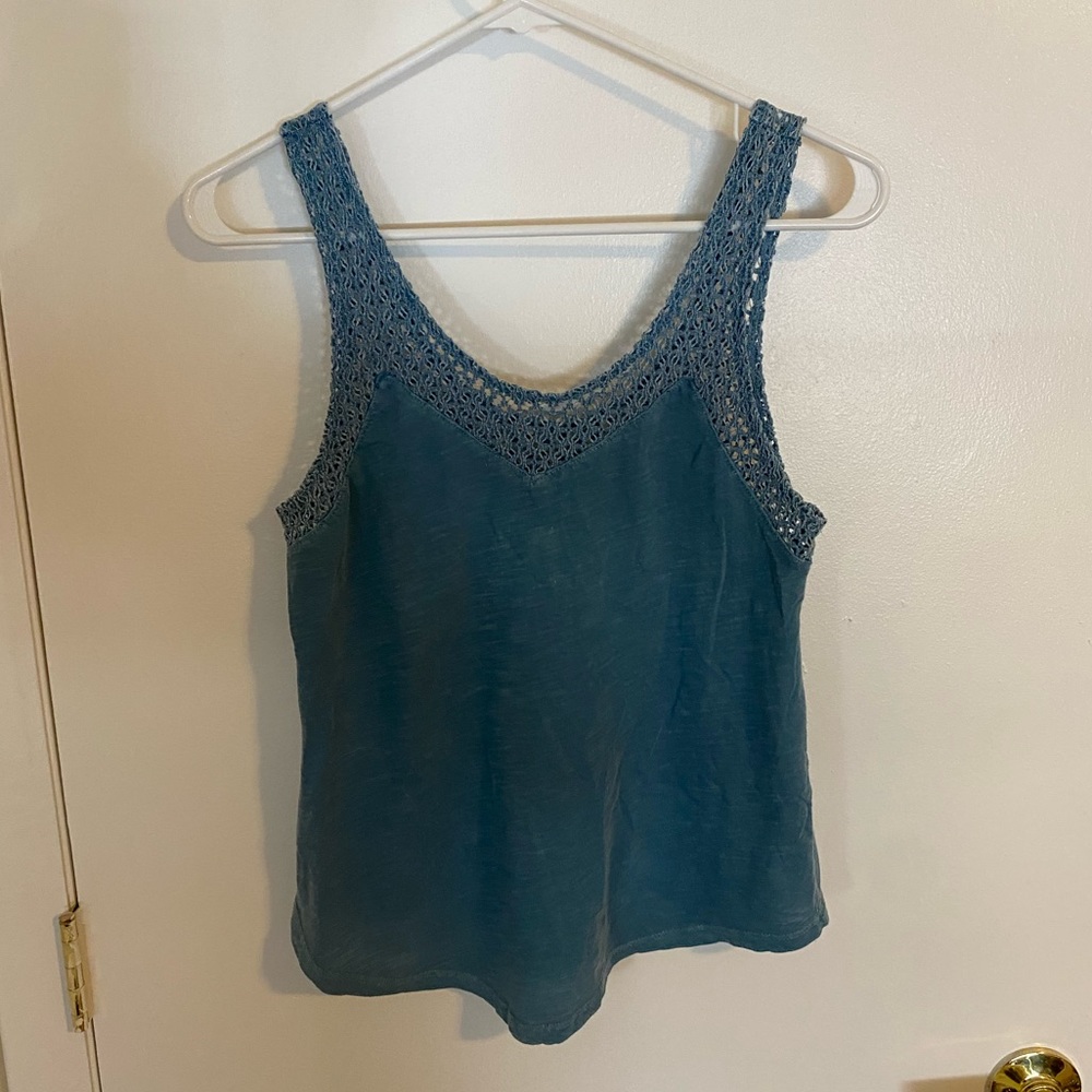 Mossimo Supply Co Crochet Knit Tank Top